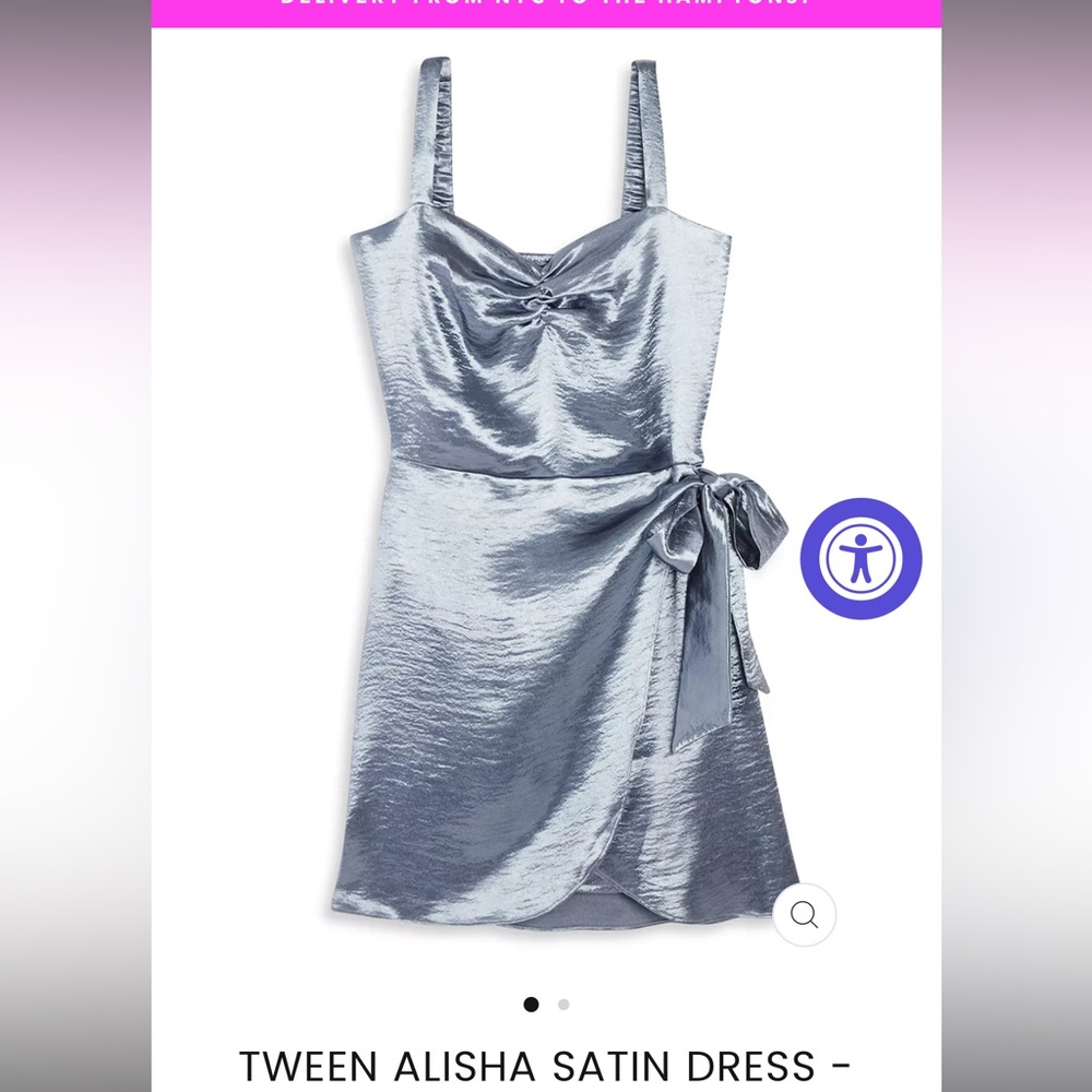 Katie J NYC Alisha Dress- Tween Sz Medium